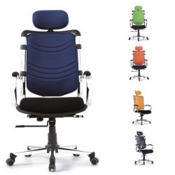 Fabric Office Chair/ergonomic Pu Office Chair 8858