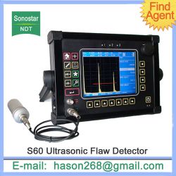 S60 Portable Nde And Ndt Ultrasonic Flaw Detector 