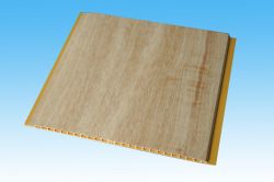 Wooden Grain Laminated Pvc Ceiling Panel Pvc Wall