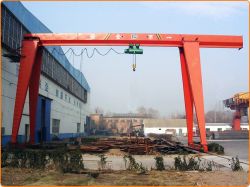 Mhs Type Electric Hoist Double Girder Gantry Crane