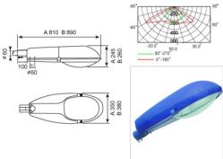 Electrodeless Discharge Lamp Induction Street Lamp