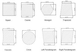 round fiberglass panel/acoustic panel