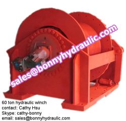 60 ton hydraulic winch