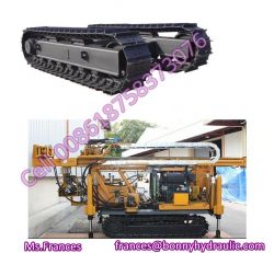 Steel Crawler Chasis With Single Stiffened Grouser