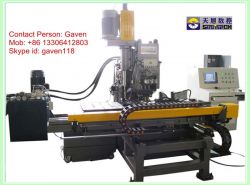 Cnc Plate Punching,marking And Drilling Machine