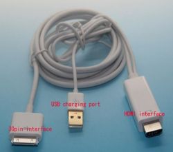 Apple Hdmi Adapter Cable Ipad Transfer To Hdmi Ipa