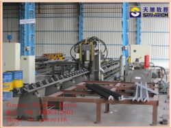 CNC Angle Punching, Marking and Shearing Machine