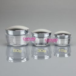 High End Acrylic Cream Jar