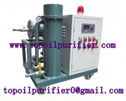 Turbine Vacuum Oil Water Separator Machine