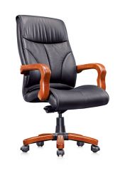 High-back office chair/ wood office chair 8181A 