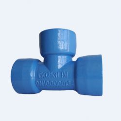 Ductile Iron Pipe Fittings, All Socket Tee
