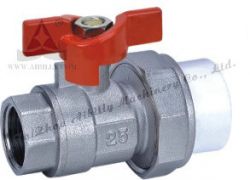 PPR brass ball valve