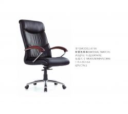 Leather Executive office chair/Highback chair 8198