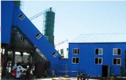 Hzs Skip Insulated Concrete Mixing Plant 