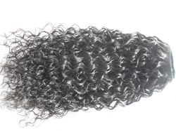 8-34 Inches Human Natural Black Hair Water Weaves 