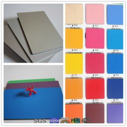 Metallic Pvdf Aluminum Decorative Plastic Sheet 