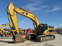 Used Excavators (Caterpillar 345C) for sale