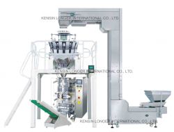 10 Heads Weigher Vertical Packing Machine Line