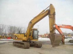 Used excavators (Caterpillar 320B) for sale