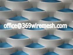 galvanized powder coating expanded metal mesh 