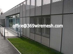 galvanized powder coating expanded metal mesh 