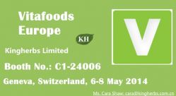 Kingherbs Vitafoods Exhibition 2014