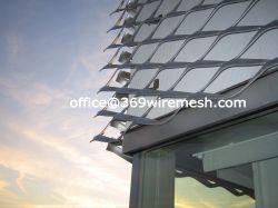 Curtain Wall Aluminum Expanded Metal Mesh Panel