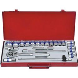 Socket Wrench 1/2\" 24pcs Set