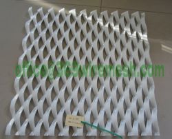 Curtain wall aluminum expanded metal mesh panel