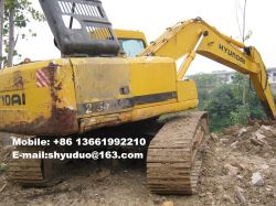 Used Hyundai Crawler Excavator 225lc-7