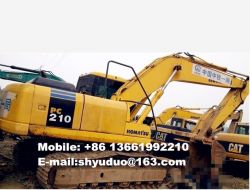 Used Komatsu Pc210lc Crawler Excavator