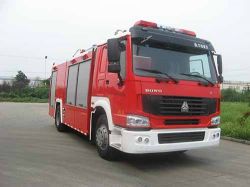 Steyr Zz1162m Foam And Dry Powder Fire Truck