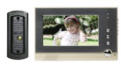 7 Inches Color Lcd Video Door Phone Intercom