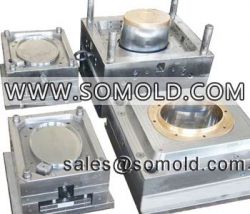 plastic oval thin wall container mould