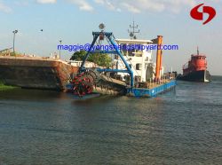 low price sand pump dredge boat