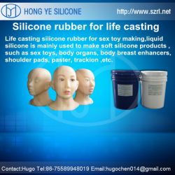 Life Casting Silicone Rubber For Sex Toy