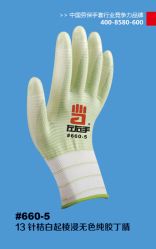 Polyester Nitrile Palm Coated Working Gloves Best