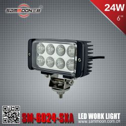 6 Inch 24w Led Work Light_sm-6024-sxa