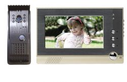 Video Door Phone 7 Inches Color Lcd Intercom