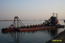 Bucket Chain Sand Dredger