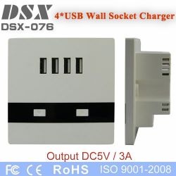 Usb Wall Socket With 4 Usb Ports Output 5v3a  