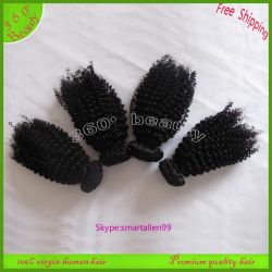 100% Virgin Mongolian Kinky Curly Human Curly Hair