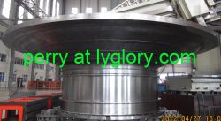 Foundry ball mill end cap