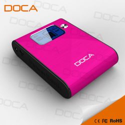 2014 Doca Newest Lcd Indicator 8400 Mah Power Bank