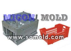 plastic injection crate mould