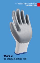 Polyester/Nylon Nitrile palm coated Gloves factory