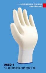 Polyester Nitrile Palm Coated Working Gloves Best