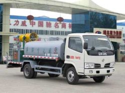 Euro 4 Dongfeng water tanker with pesticide sprayi