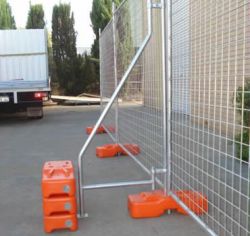 Temporary Fence Clamp &amp; Bracing To Secure Fenc