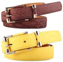 Women Pu Leather Strap Belt Bt506
